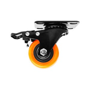 RODA CASTER TROLI 2 INCH ORANYE PLAT REM