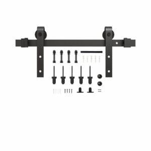 BRACKET REL GANTUNG PINTU KAYU