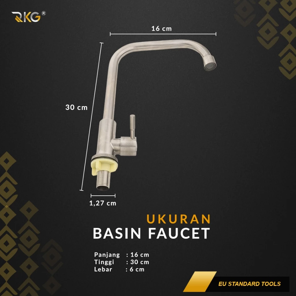 fct 170sv keran sink angsa wastafel tanam kotak FCT-170SV KERAN SINK ANGSA WASTAFEL TANAM KOTAK